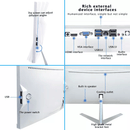 Computadora All In One Todo En Uno De Escritorio Intel I7 16GB RAM, 256GB SSD Pantalla Curva 27” WIN 11 Pro PC