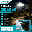 Lámpara Solar LED Exterior de 500W Con Cámara 4G 5MP Monitoreo 24H Control Remoto, Sensor y Radar IP65 . Autonomía 5 días. Cobertura 350m² (No incluye Micro SD)