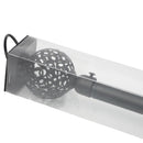 Barra tubo Ajustable Para Cortinas , Closets Y Duchas De Acero Inoxidable. Barra Extensible.Color Negro 70-120cm.
