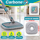 Repuesto Cabezal de Trapeador. Compatible con Trapeador Giratorio 360° Spin Mop (UN-C016). Mopa Lavable y Reutilizable.