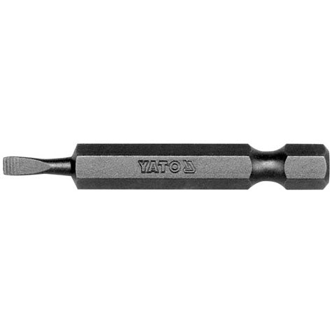 1 Pza - Punta De Destornillador Plana, 1/4” X 50 Mm, 3 Mm