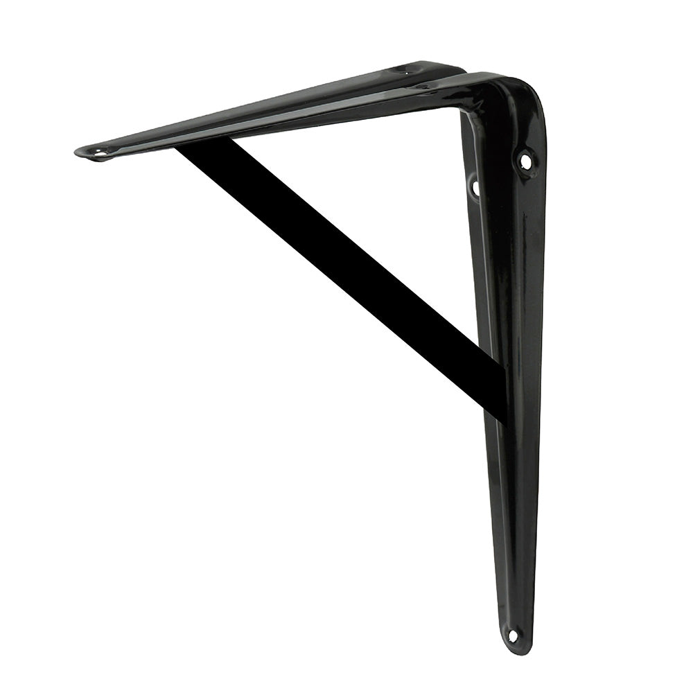 Ménsulas de acero reforzado, negro Surtek