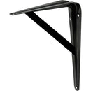 Ménsulas de acero reforzado, negro Surtek