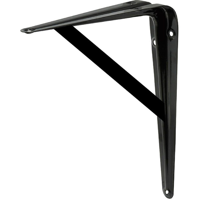 Ménsulas de acero reforzado, negro Surtek