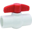 Válvula de paso PVC 3/4" para usar con pegamento 150PSI