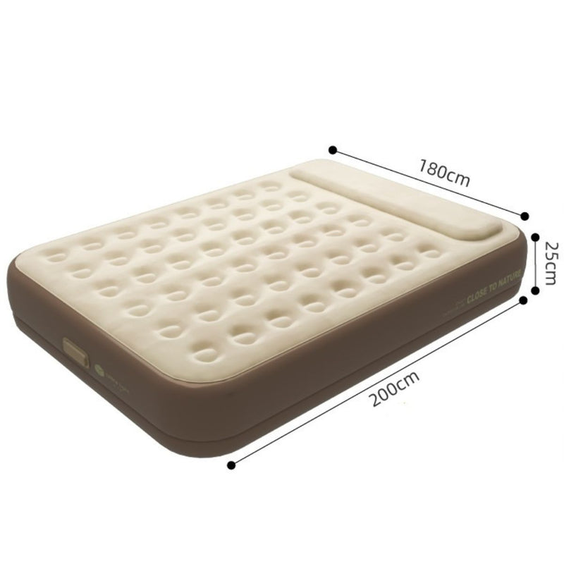 Colchón inflable con bomba y batería litio incorporada. Colchón de aire automático y portátil. Cama de aire. Se infla en 1 minuto. Cargador tipo C.