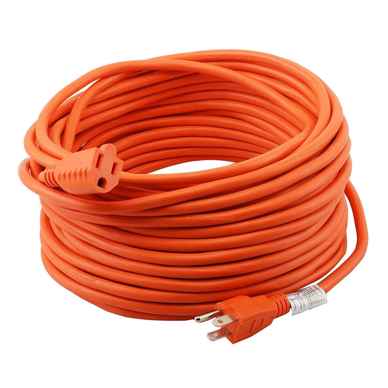 Extension Electrica Polarizada de 1 salida Nema 5-15P. 125Volt - 100FT - 10A. Calibre 3x16AWG.