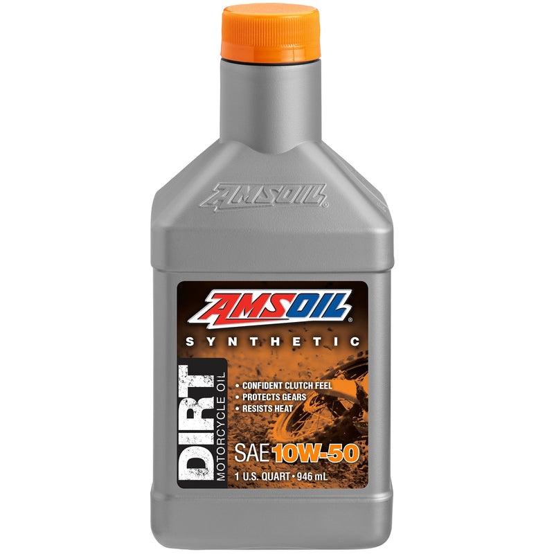 Aceite sintético para motos todo terreno 10W-50. Amsoil, 946ml.