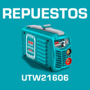 Repuestos Máquina de Soldar UTW21606 Inverter 160 AMP MMA. Voltaje de Entrada 110-120/220-240