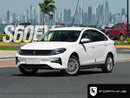 Carro Eléctrico Sedan Dongfeng Forthing S60EV 415Km Autonomía EXCLUSIVE Color Blanco/ Inte. Negro