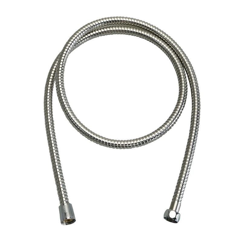 Manguera Flexible 120 cm para Ducha Tipo Teléfono. Acero Inoxidable con Interior PVC y Núcleo de Latón.