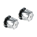 Manerales Para Ducha Y Lavamanos De Zinc Con Acabado Cromado (Par De Llaves).