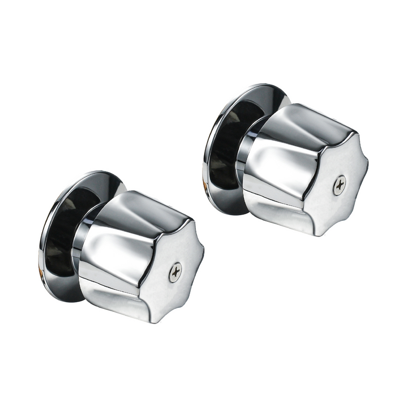 Manerales Para Ducha Y Lavamanos De Zinc Con Acabado Cromado (Par De Llaves).