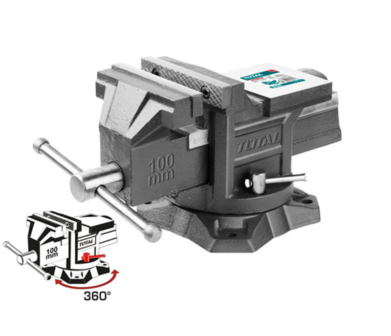 Prensa de mesa 6". 11.2 kg . Fuerza de 1600kg (mejorada)