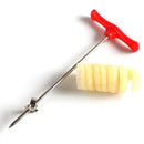 Cortador en espiral de vegetales, manual.