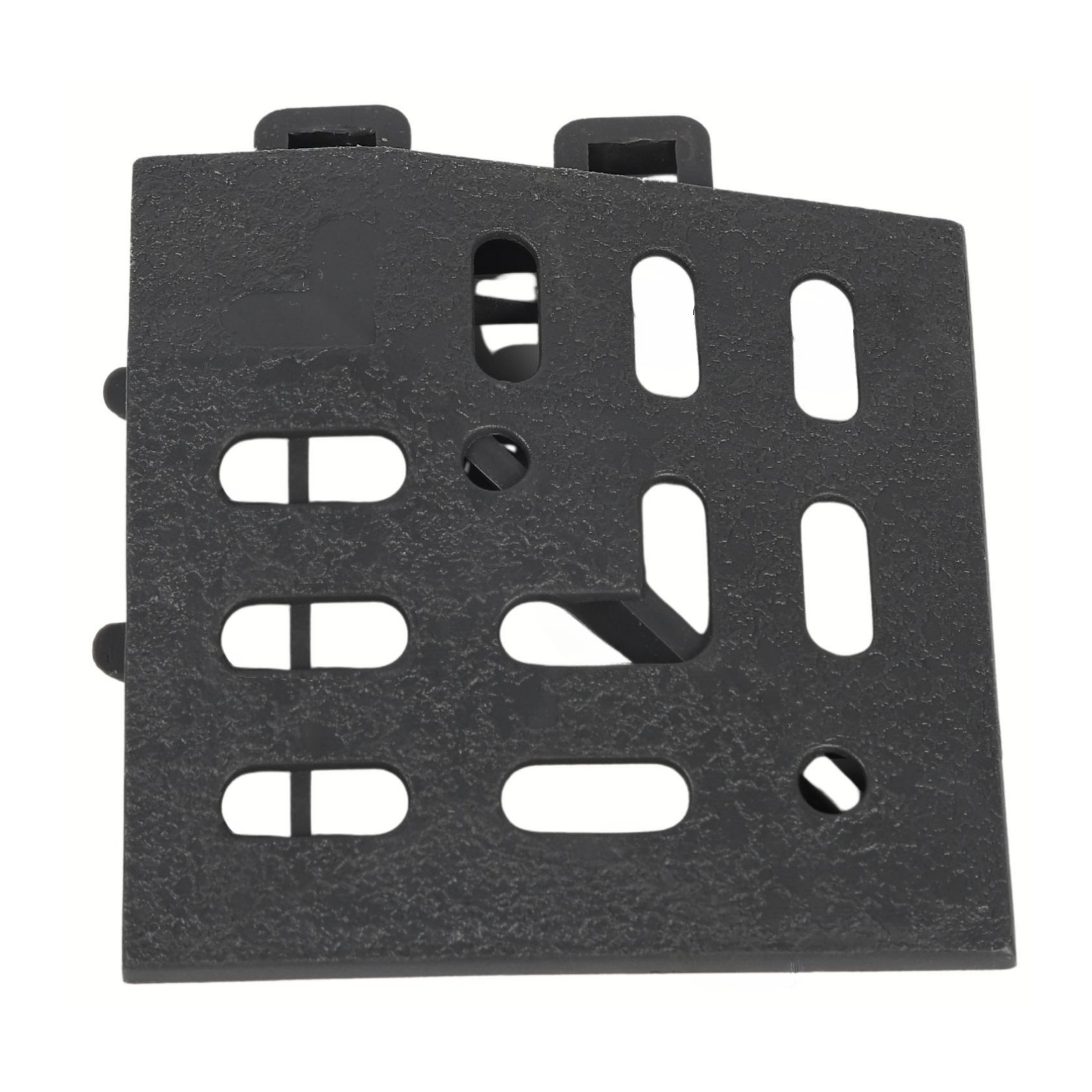 Alfombras comerciales de entrada para polvo Antideslizante Negro 7.5x7.5cm para Exteriores, Uso Comercial y Residencial. Alfombrilla (esquinero)