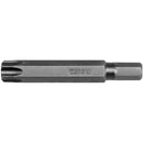 1 Pza - Punta De Destornillador De Impacto Torx 8 X 70 Mm, T55