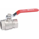 Llave de paso válvula de bola 1/2" 300PSI. Cuerpo latón