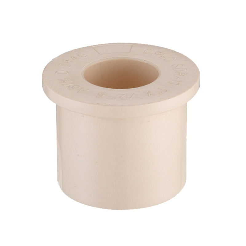 Reducciones bushings hechas de CPVC.