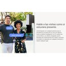 Cámara de seguridad inteligente con lámpara de pared para exteriores