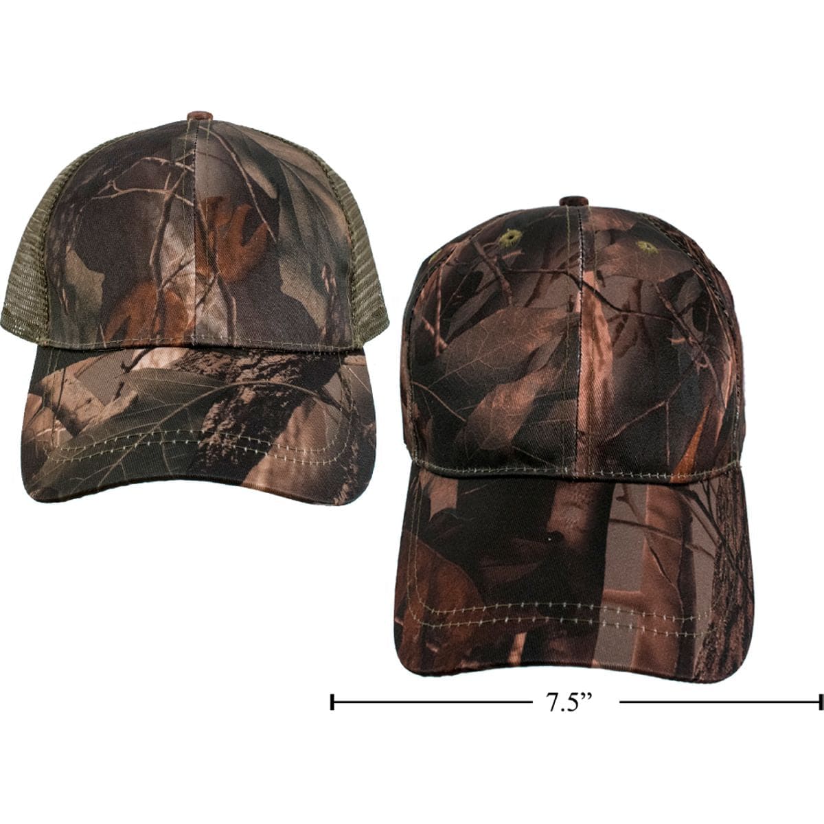 Gorra De Caza O Pesca De Camuflaje Para Acampar  100% Poliéster, 1 Talla