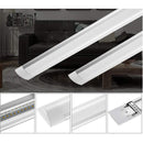 Lámparas LED lineales comerciales colgantes Rectangulares de Sobreponer. 120Volt. 60Hz.