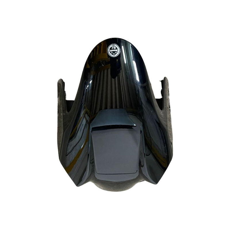 Guardafangos delantero negro con calcomanias (302S)