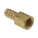 Adaptador hembra de 3/8" x 1/4" de latón para manguera