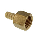 Adaptador hembra de 3/8" x 1/2" de latón para manguera