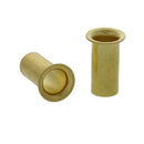 Compresion de latón para tubería de 3/8"