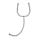 Tubo De Abasto Manguera Flexible Tipo Y 55Cm. Aluminio Trenzado Con Tuercas Metálicas H1/2'' x H1/2'' x H1/2''.