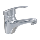 Grifo de Lavamanos Cromado Brillante. Pluma Llave Monomando de Baño.