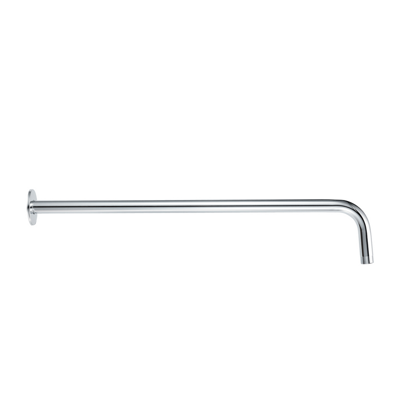 Tubo Para ducha Con Chapetón Cromado Brillante. Brazo para regadera (60cm).