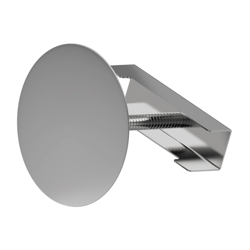 Tapón de acero inoxidable 45 mm. Tapa Cubre orificios en fregador o lavamanos.