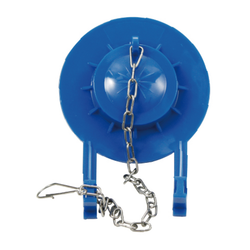 Tapón Flapper para Inodoro con Cadena de PVC. Repuesto Universal para Tanque Sanitario.