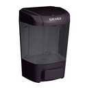 Dispensador de Jabón Líquido 800ml. Color negro. Montaje de Pared Resistente para Baño y Cocina.