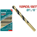 (Pack 10pcs) brocas HSS 1/8"