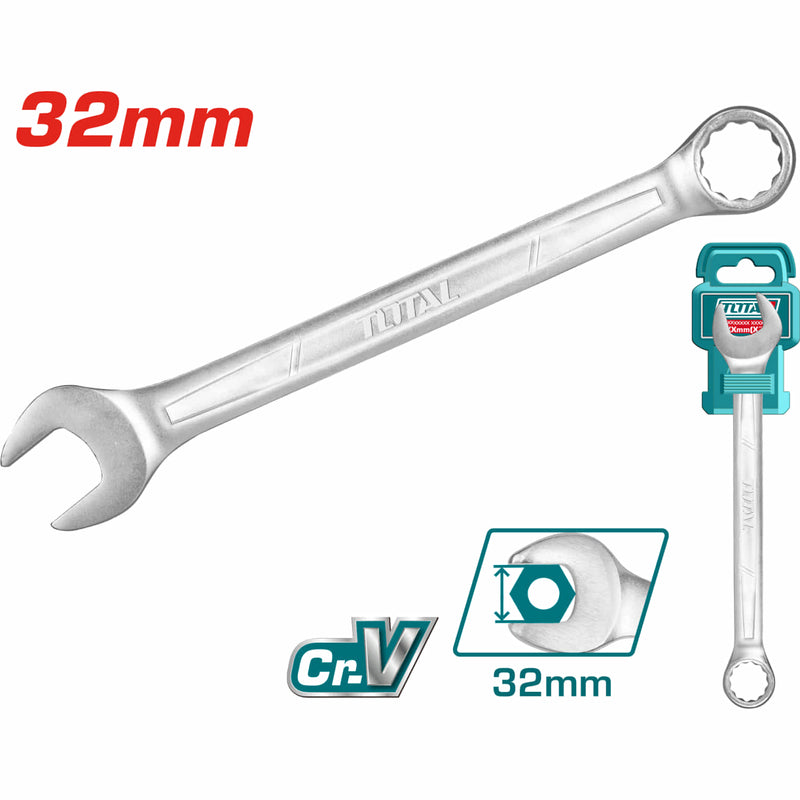 Llave De combinación 32mm (1 pza) Cr-V. Acabado mate.