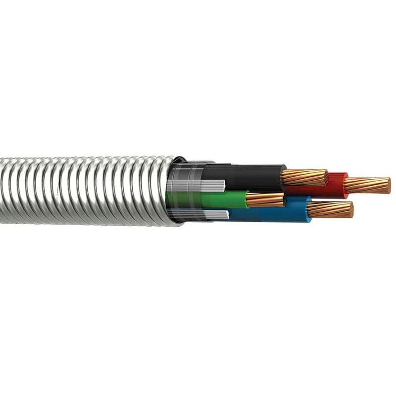 Cables Armado Armalat Tipo BX MC-C Conductor THHN 600V LT. Rollo De 76.2 M.