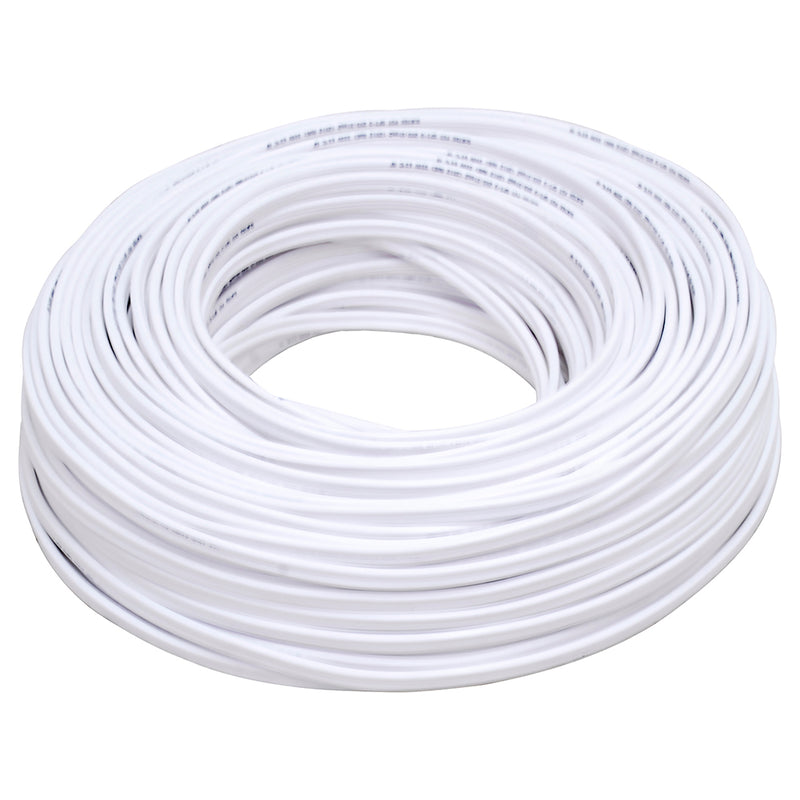 Cable eléctrico tipo POT Cal. 2 x 18 100mt blanco Surtek 100% cobre