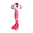 Juguete Suppa mono rosado mascotas pequeñas