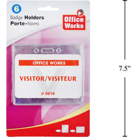 Porta Carnets Visitantes