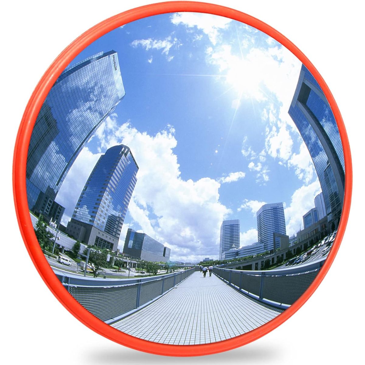 Espejo convexo de 11.8" (30cm) uso en interiores. Reduce puntos ciegos.