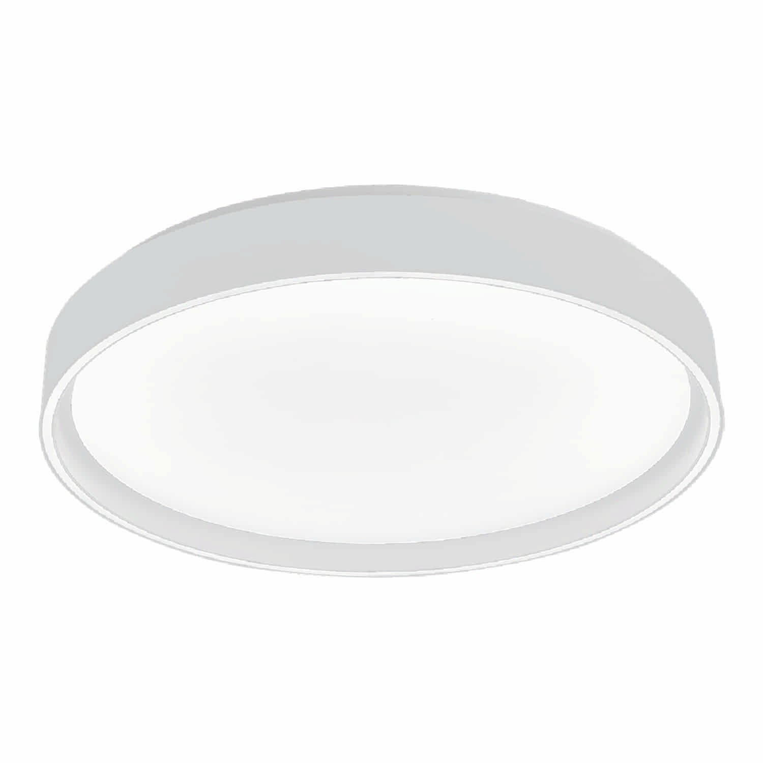 Lámpara de Techo LED Plafón 18W 1800lm CCT Ajustable Acabados blancos.