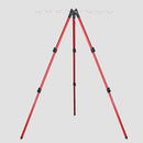 Tripode soporte de cañas de pesca ROJO