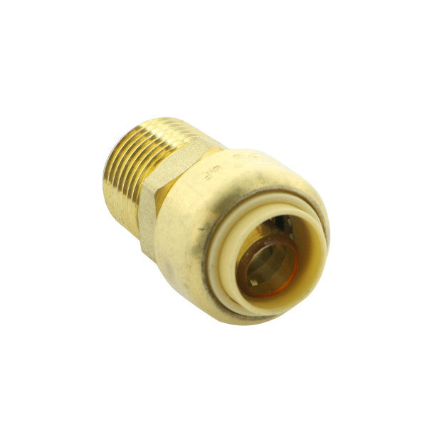 Adaptadores machos a presión. Conexiones PEX y Push-On.