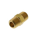 Niple hexagonal de 1/4" de bronce