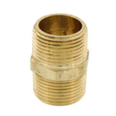 Niple  hexagonal de 3/4" de bronce