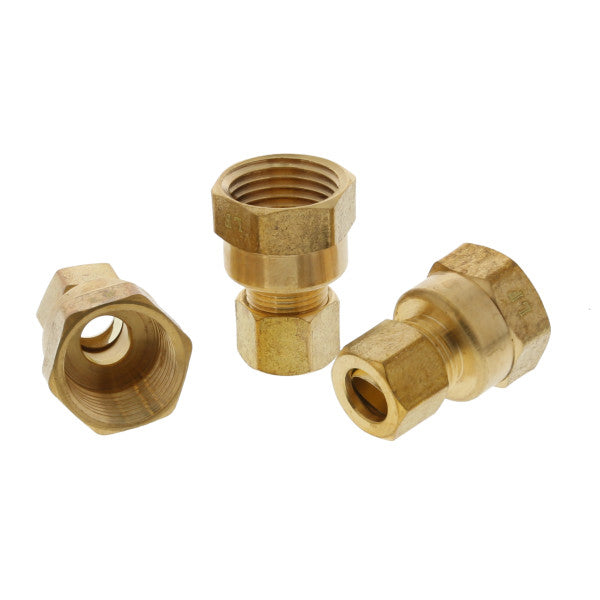 Adaptador hembra de compresión de 3/8" x 1/2" (#66)