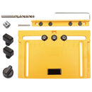 Plantilla de perforación para tiradores de gavetas, cajón, gabinete. Medida móvil 3/16 " (5mm) guía